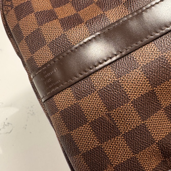Louis Vuitton Keepall Bandouliere Bag Damier Ebene 45 - Picture 11 of 16